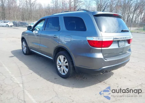 2012 Dodge Durango Crew from USA, damaged, VIN 1C4SDJDT8CC309449